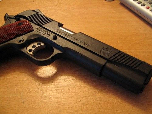 Springfield 1911A1 Loaded