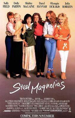 Steel Magnolias 1989,IMDB Rating: 7.3, IMDB Votes: 63901, ID: 0098384