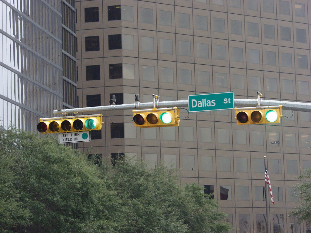 Strange traffic lights