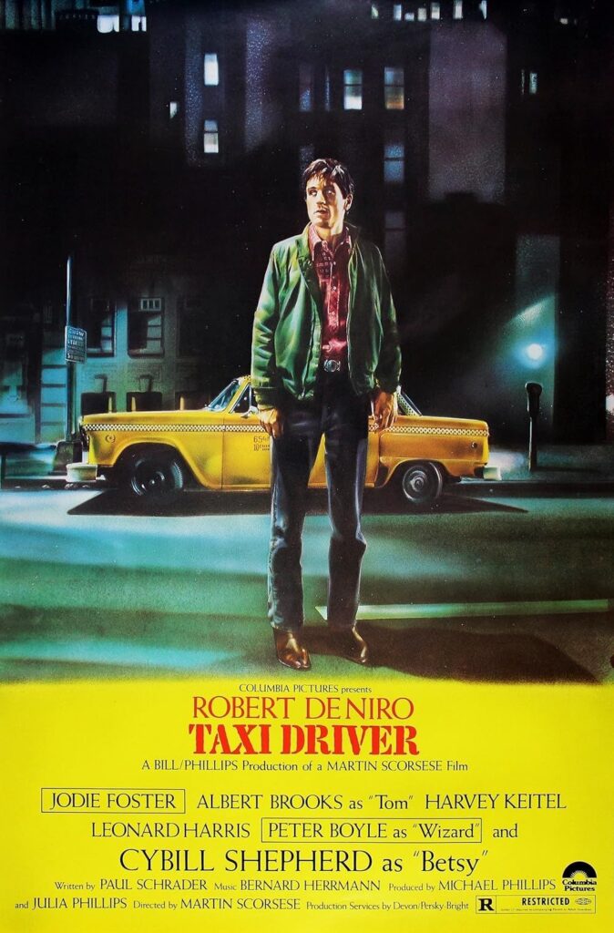 Taxi Driver 1976,IMDB Rating: 8.2, IMDB Votes: 933093, ID: 0075314