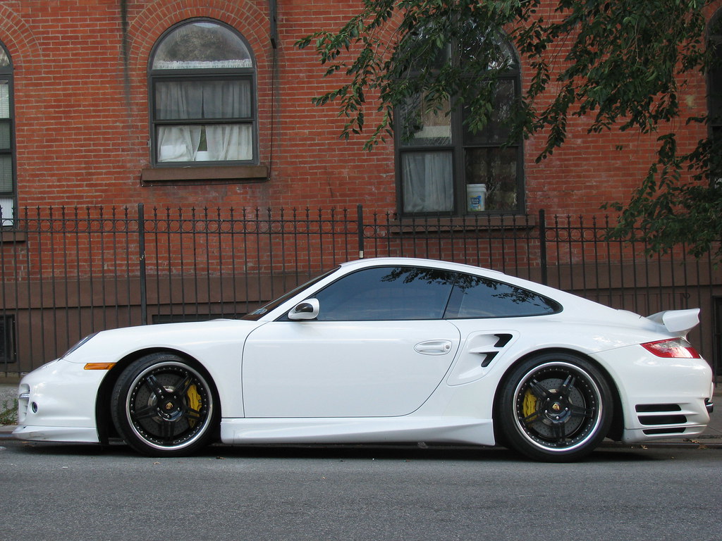 Techart Tuned Porsche 911 Turbo Side View