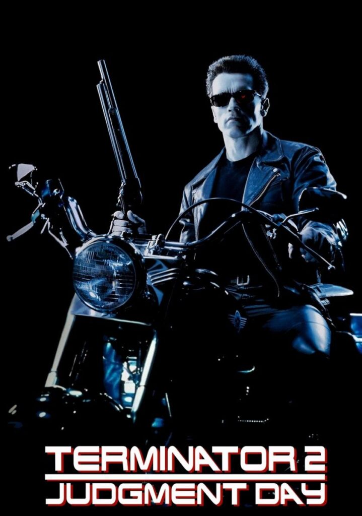 Terminator 2: Judgment Day 1991,IMDB Rating: 8.6, IMDB Votes: 1185673, ID: 0103064