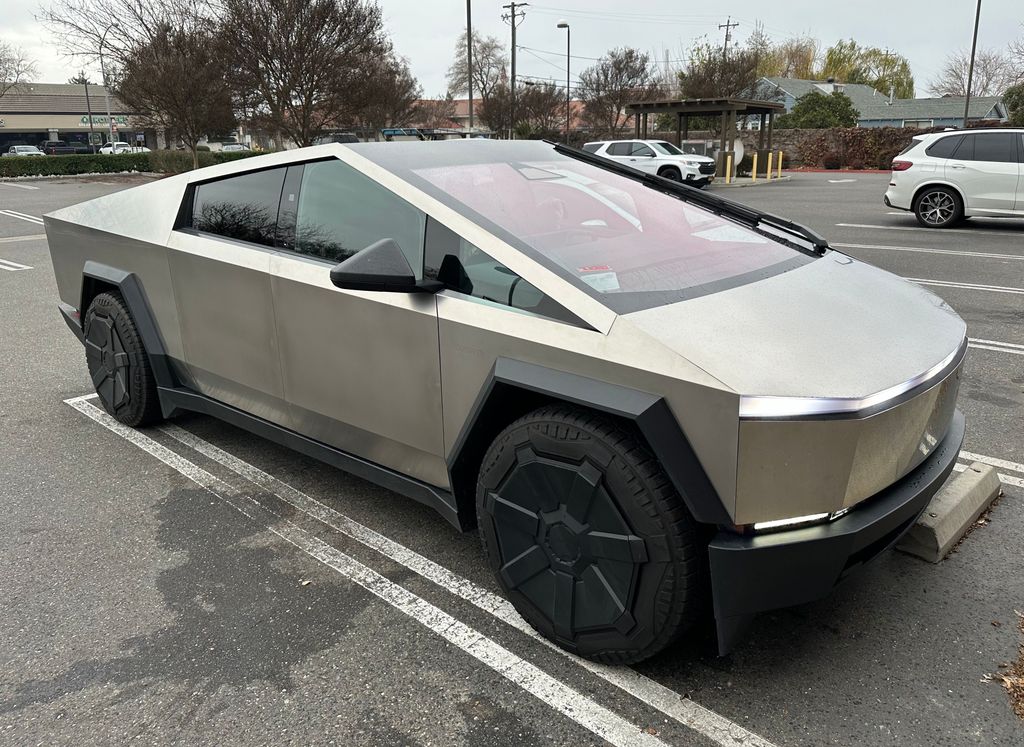 Tesla Cybertruck Parked