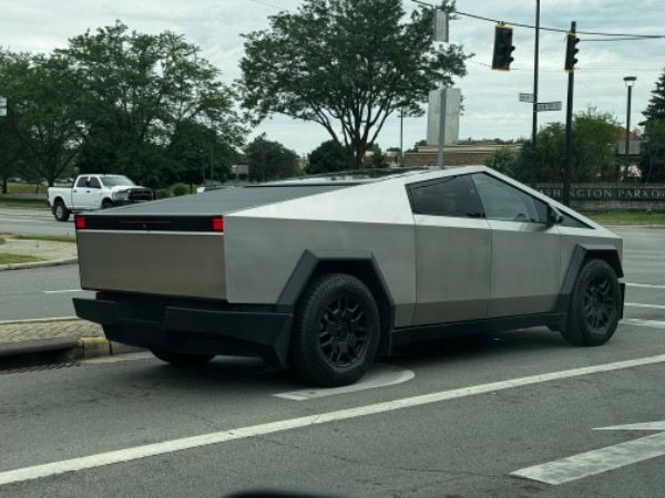 Tesla Cybertruck sighting in Dayton, Ohio, in June 2024