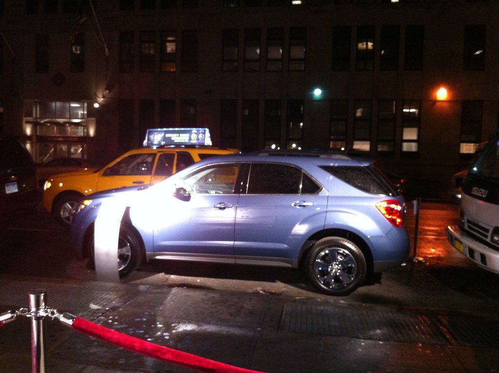 The Chevy Equinox on display at the Black Girls Rock! and Soul Tour NYC.