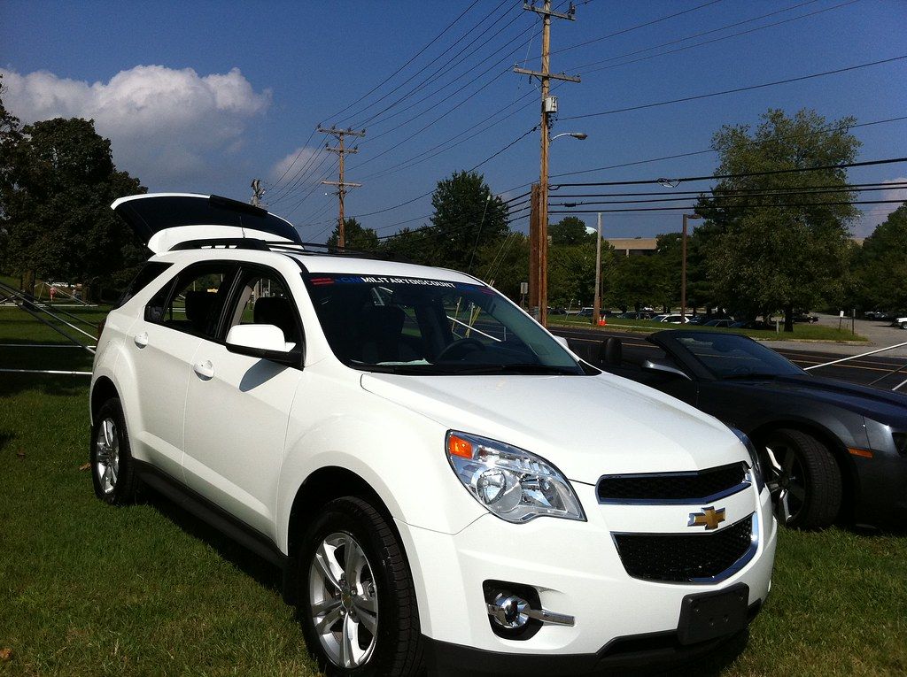 The Chevy Equinox on display at the Travis Manion Heroes Run DC.