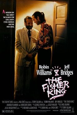 The Fisher King 1991，IMDB Rating: 7.5, IMDB Votes: 91691, ID: 0101889