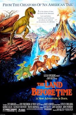 The Land Before Time 1988,IMDB Rating: 7.4, IMDB Votes: 99972, ID: 0095489