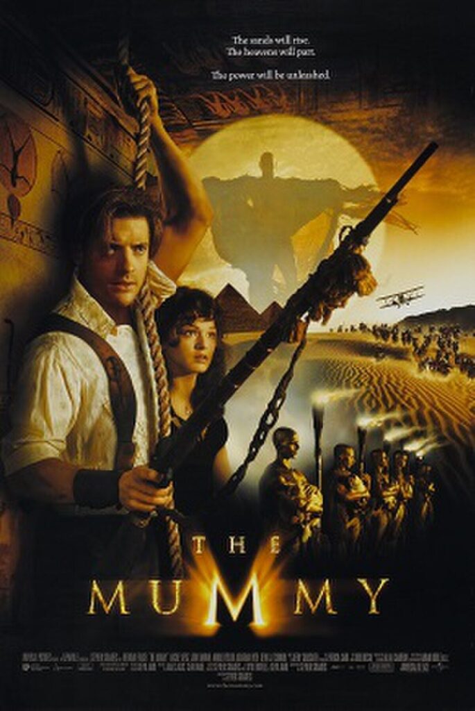 The Mummy 1999,IMDB Rating: 7.1, IMDB Votes: 465917, ID: 0120616