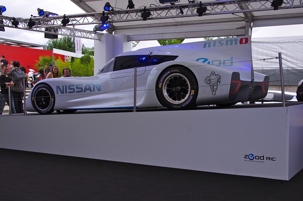 The Nissan ZEOD RC - An all Electric Car that will be entered into the Le Mans 24 Hours 2014