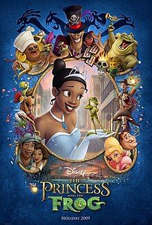 The Princess and the Frog 2009，IMDB Rating: 7.2, IMDB Votes: 169490, ID: 0780521