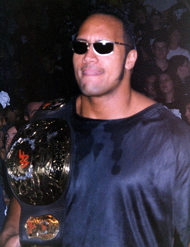 The Rock WWF Championship