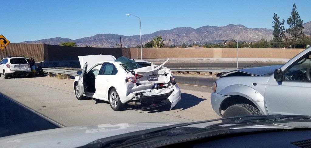 Three Car Collision