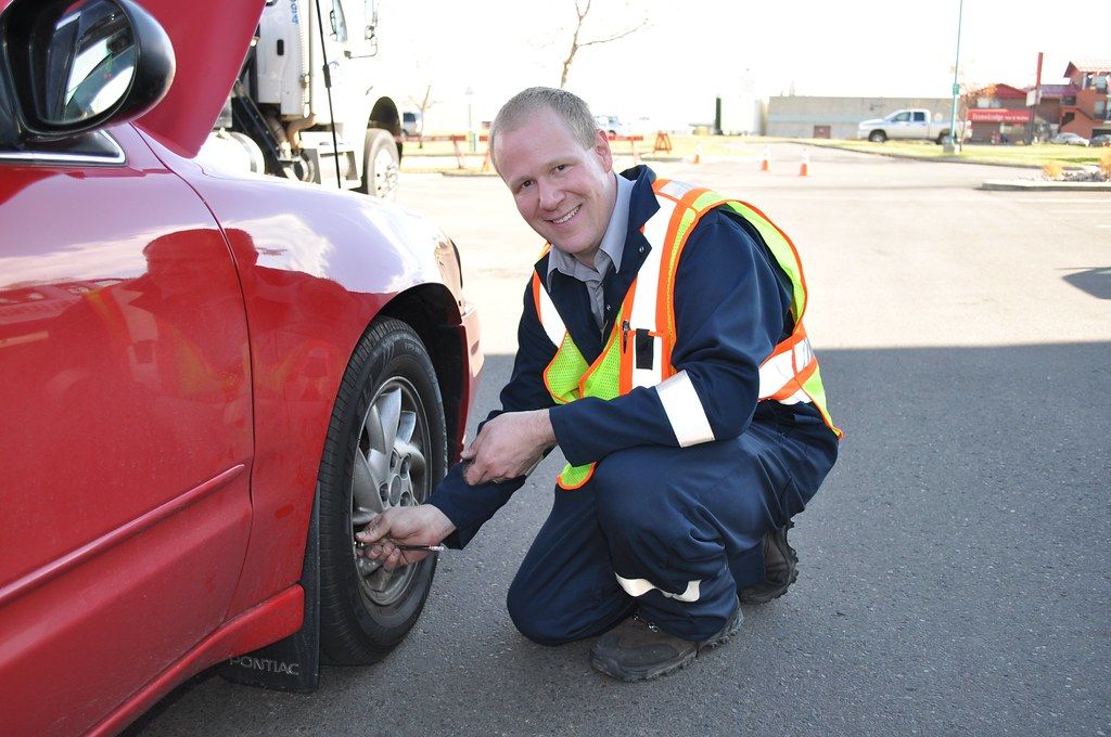Tire pressure check (Edmonton)