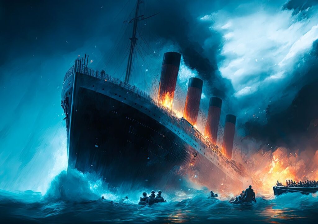 Titanic maiden voyage