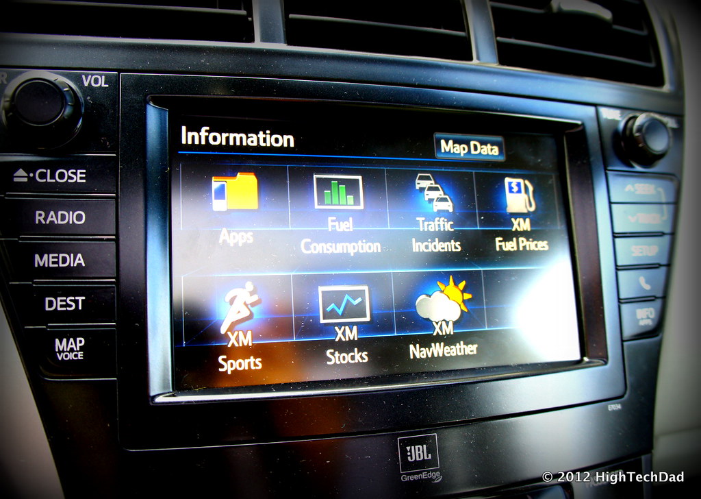 Touchscreen - 2012 Toyota Prius V