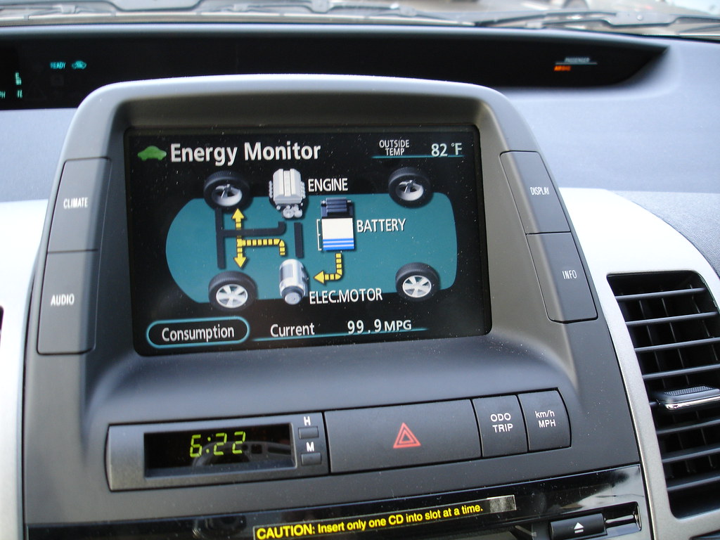 Toyota Prius dashboard