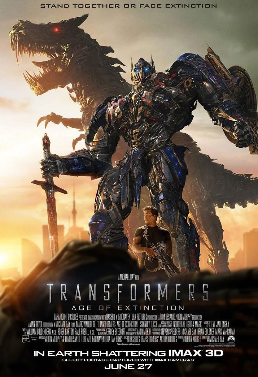 26. Transformers: Age of Extinction 2014