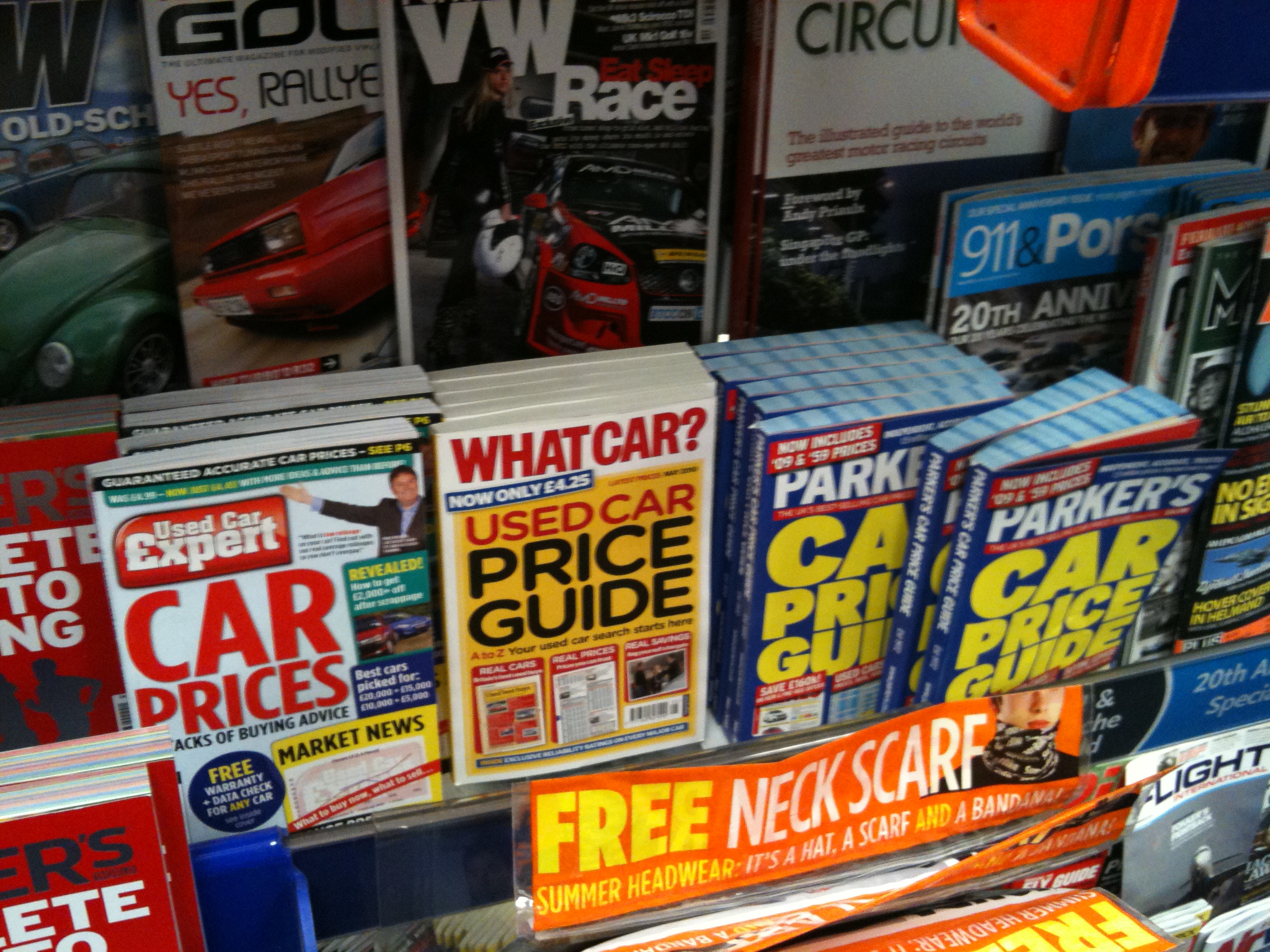 Used Car Expert magazine in WH Smith