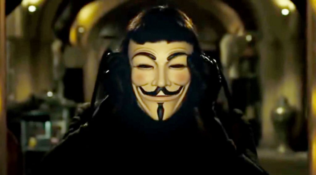 7. V for Vendetta 2005