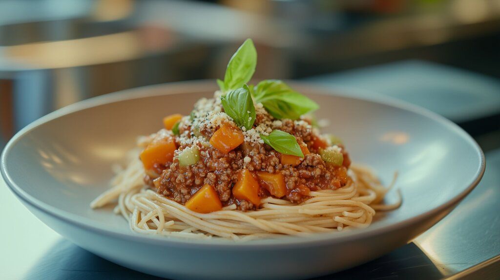 Vegan Pasta alla Bolognese