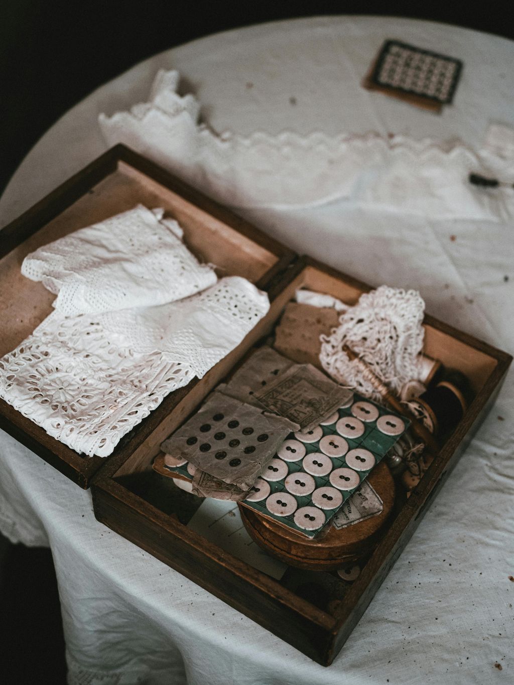 lace making equipment and tools