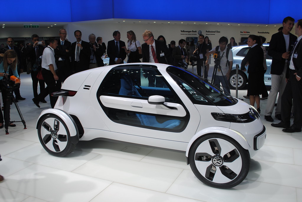 Volkswagen Nils electric car concept at the Frankfurt Motor Show IAA 2011