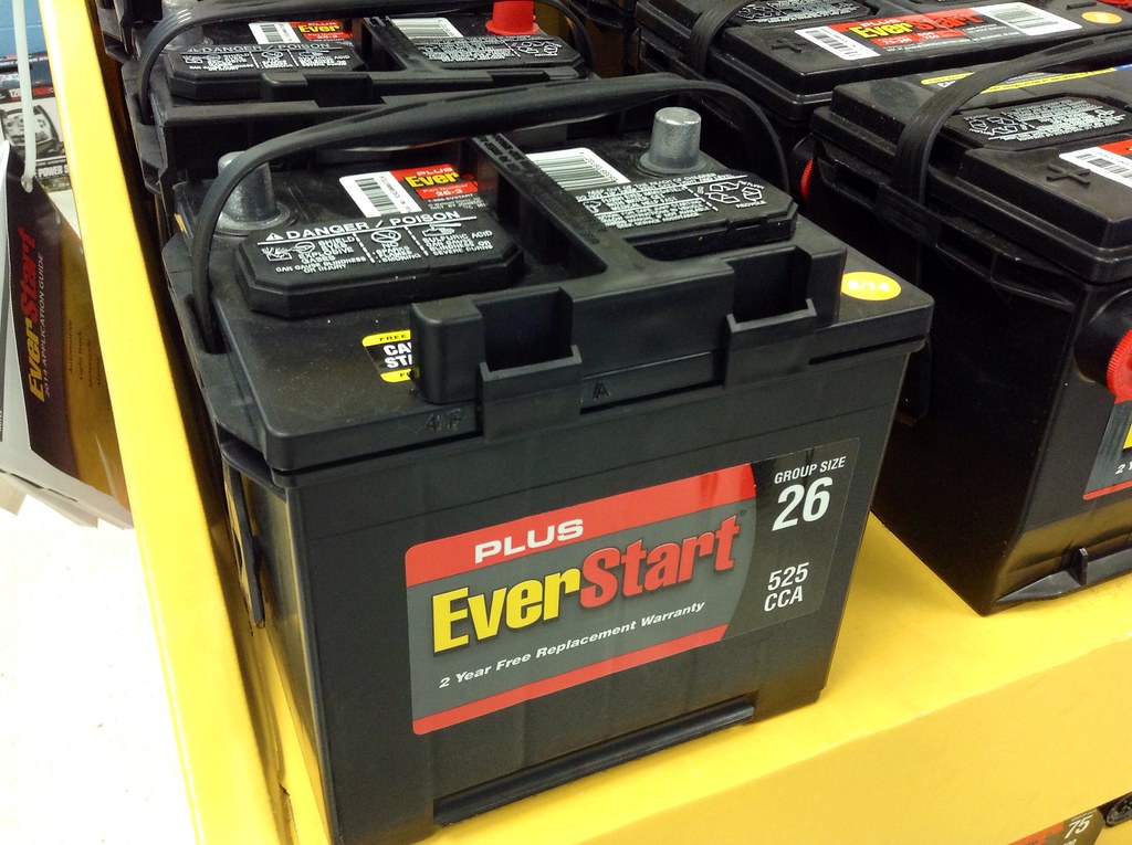 Walmart EverStart Car Batteries, Battery