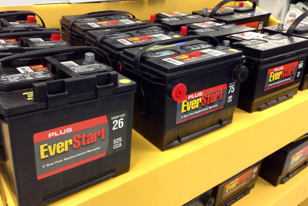 Walmart EverStart Car Batteries, Battery