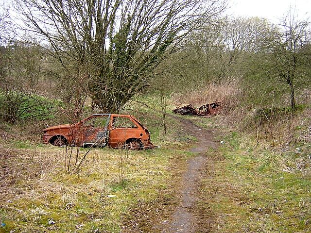 Well Rotted Cars - geograph.org.uk - 156714