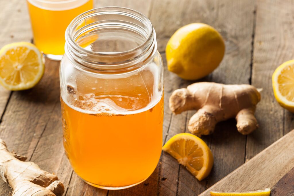 Kombucha mocktails