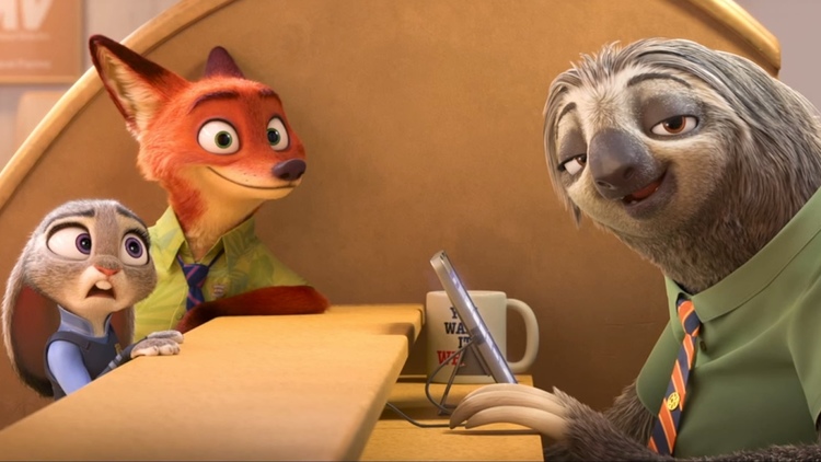 15. Zootopia 2016