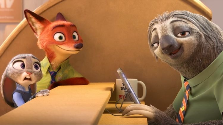 20. Zootopia 2016