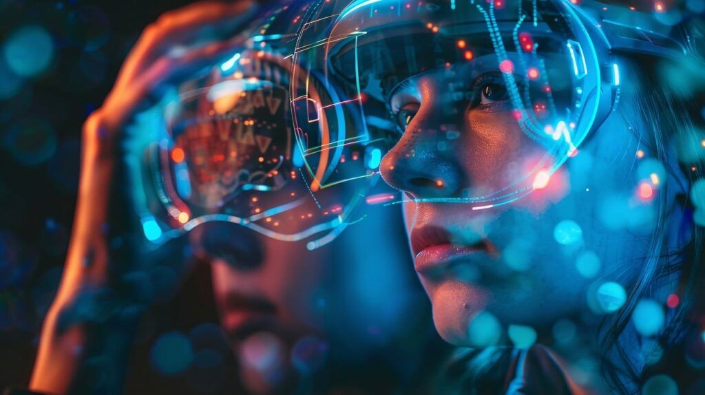 ai generated, holographic, interface