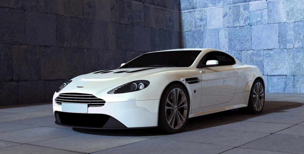 aston martin, vantage, sports car