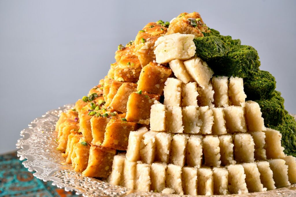 a plate of food