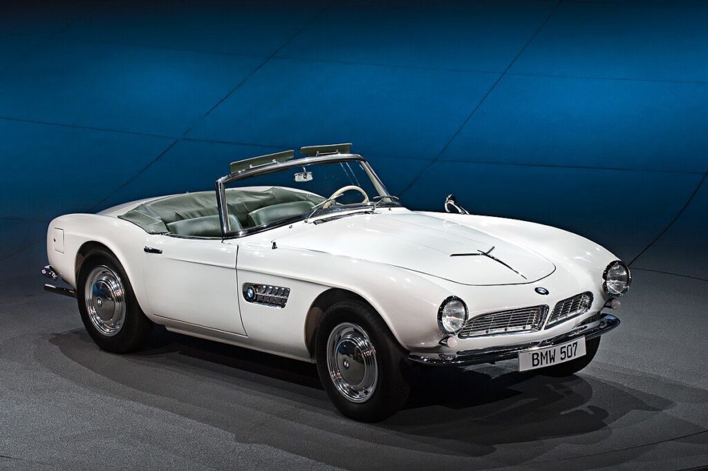 bmw 507 aluminum body