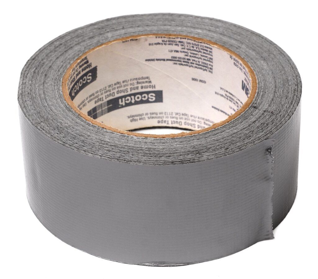 duct tape, tape, adhesive