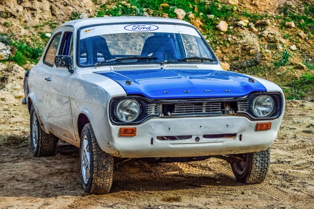 ford escort mk1, vehicle, classic car