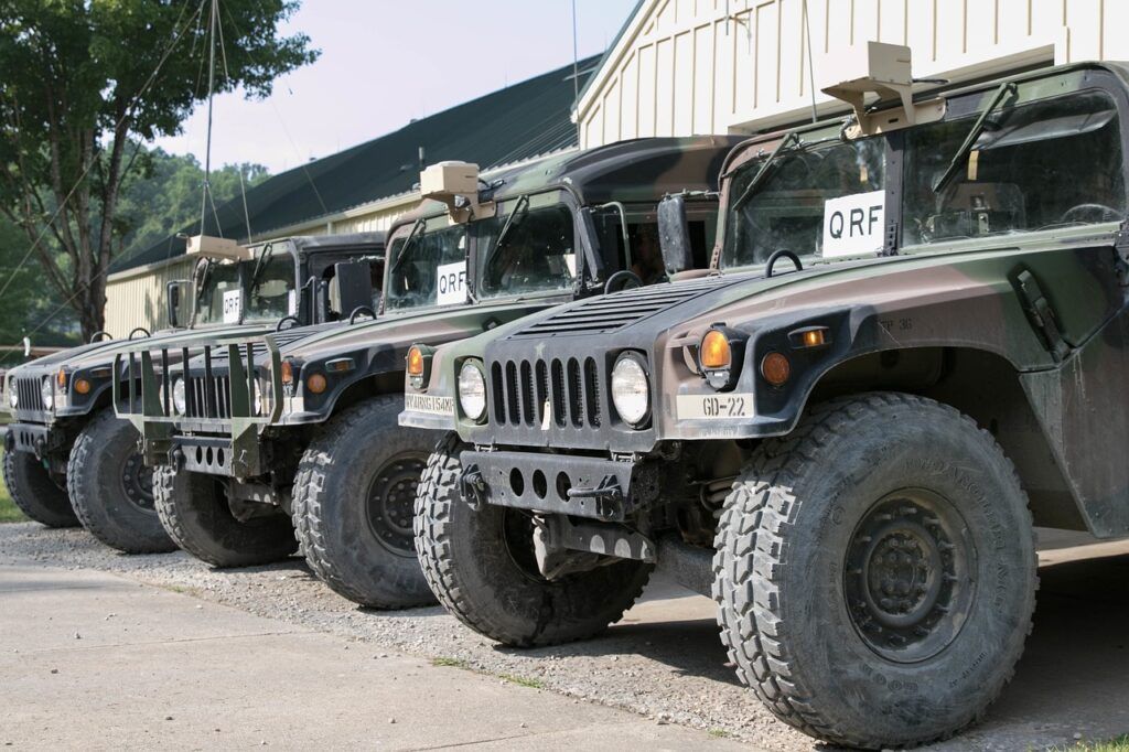 humvee, army, movement