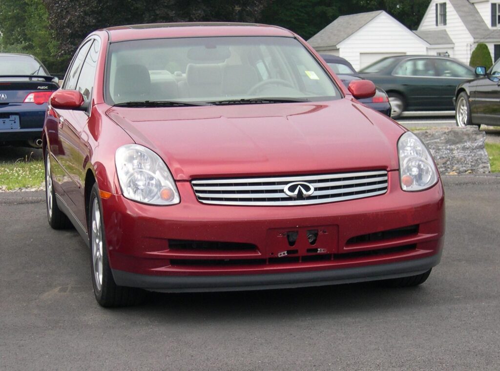 luxury sports sedan 2004 infiniti g35