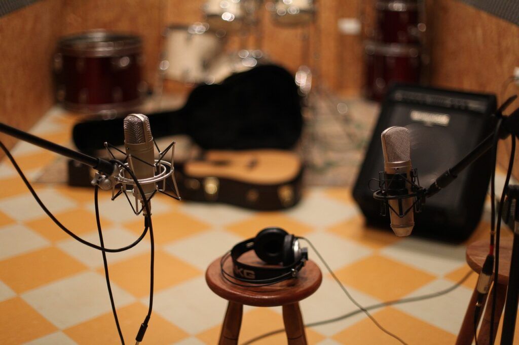 mic, music, studio