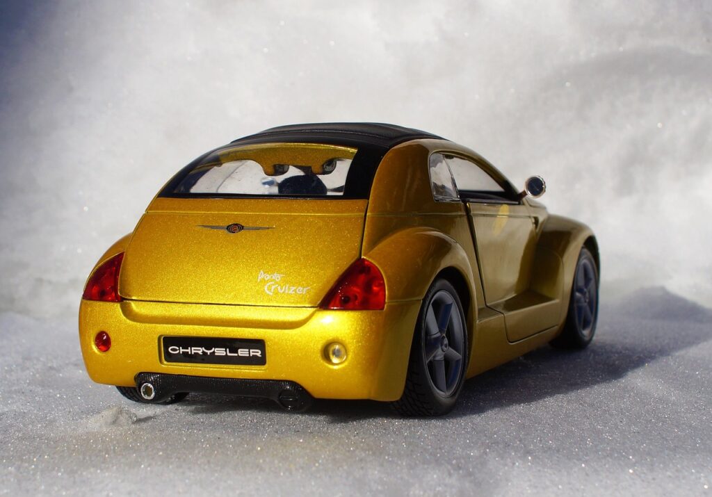 model car, chrysler, cruiser