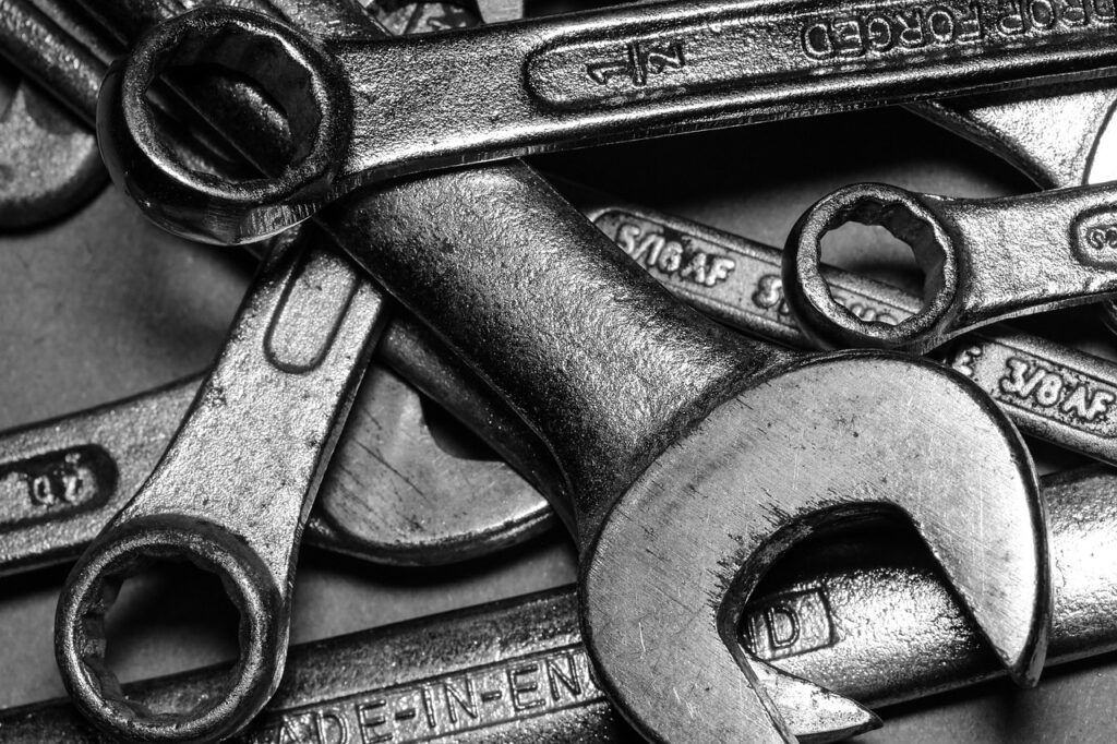 spanner, tool, wrench