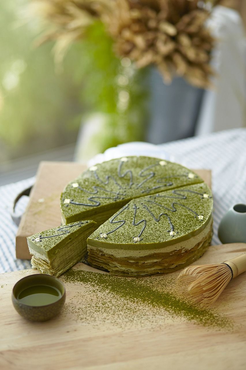 Sweet & Tart Matcha Cheesecake with Blueberry Swirl: A Delicious Homemade Recipe