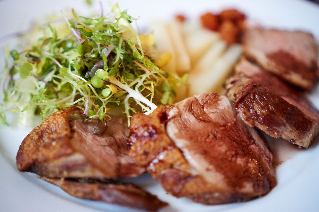 A Rockies Spring Culinary Adventure: Seared Duck with Wild Morels and Fresh Greens