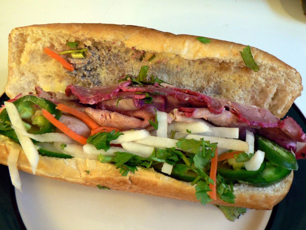 Craft the Ultimate Sizzling Homemade BBQ Beef Rib Bánh Mì