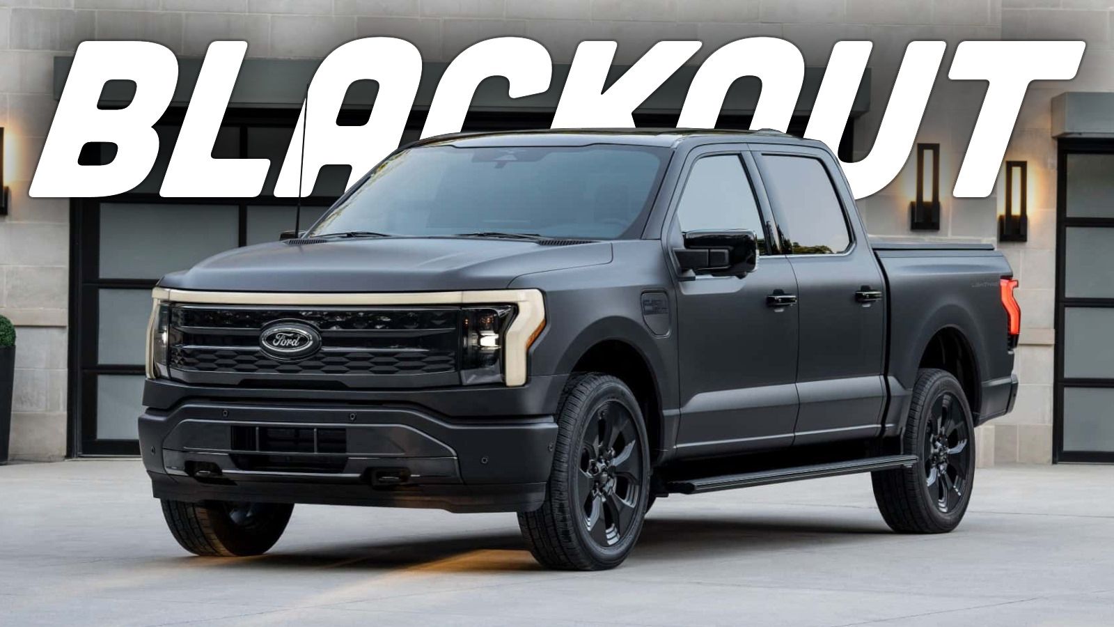 Ford F-150 with PowerBoost generator