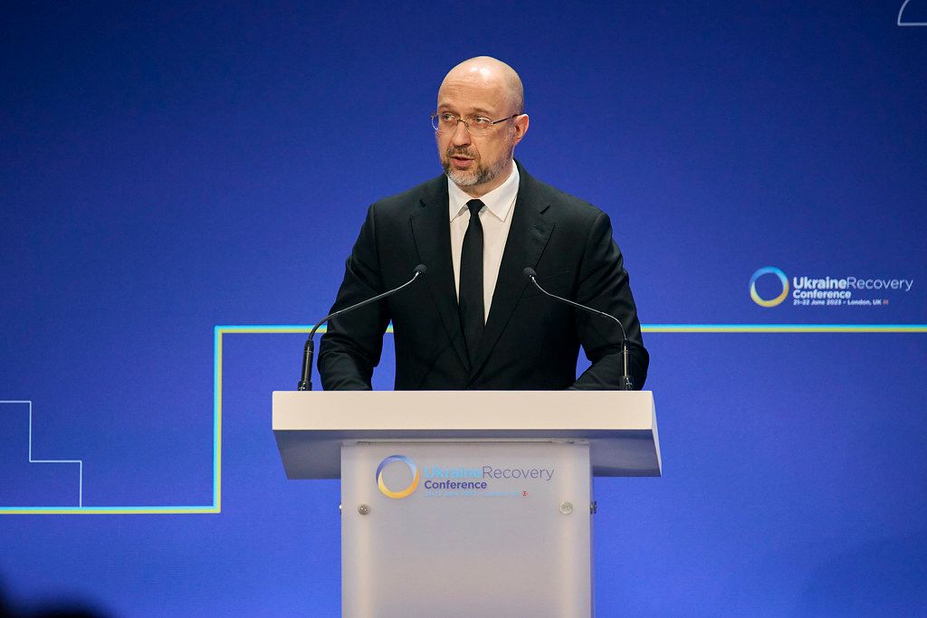 Ukrainian Defence Minister Denys Shmyhal