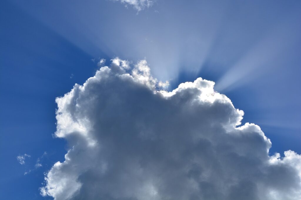heaven, blue, nature, white, clouds, infinity, optimistic, cloud, detached, endless, relaxation, fresh